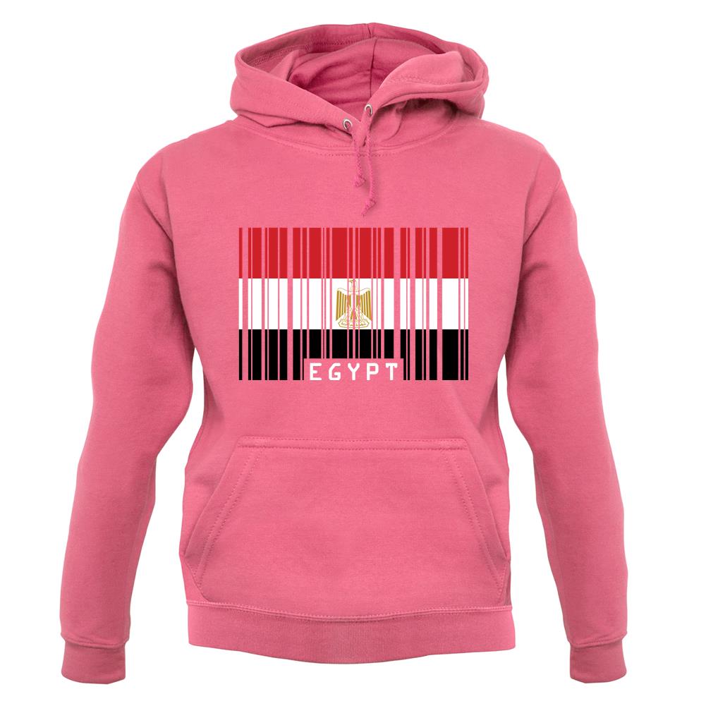 Egypt Barcode Style Flag unisex hoodie