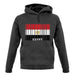 Egypt Barcode Style Flag unisex hoodie