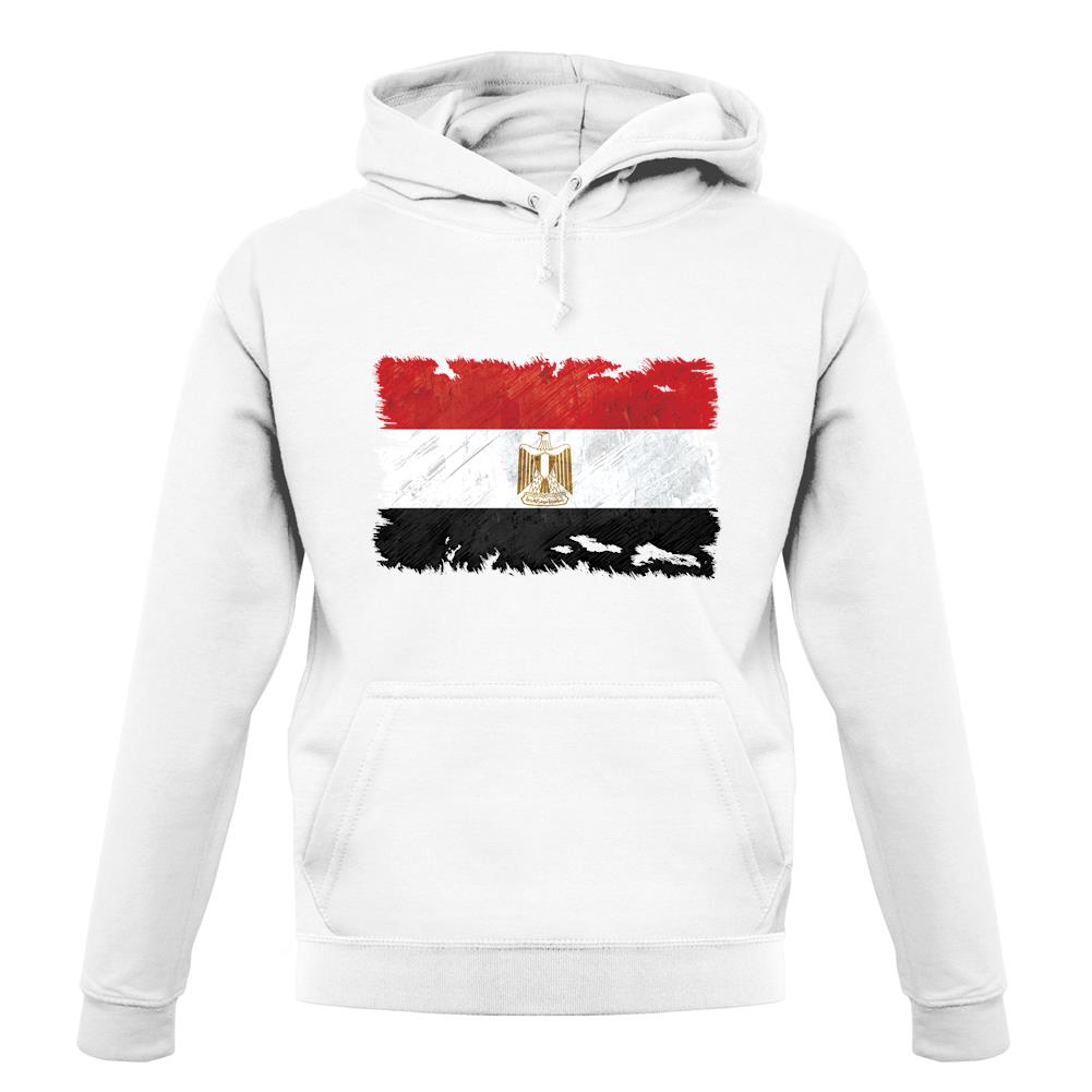 Egypt Grunge Style Flag unisex hoodie
