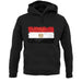 Egypt Grunge Style Flag unisex hoodie