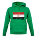 Egypt Grunge Style Flag unisex hoodie