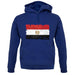 Egypt Grunge Style Flag unisex hoodie