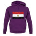 Egypt Grunge Style Flag unisex hoodie