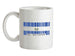 El Salvador Barcode Style Flag Ceramic Mug