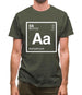 Aaliyah - Periodic Element Mens T-Shirt