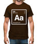 Aaliyah - Periodic Element Mens T-Shirt