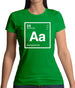Aaliyah - Periodic Element Womens T-Shirt