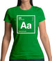 Aaron - Periodic Element Womens T-Shirt