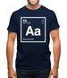 Aaron - Periodic Element Mens T-Shirt
