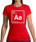 Aaron - Periodic Element Womens T-Shirt