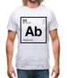 Abby - Periodic Element Mens T-Shirt