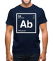 Abby - Periodic Element Mens T-Shirt