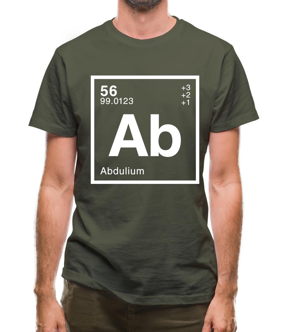 Abdul - Periodic Element Mens T-Shirt