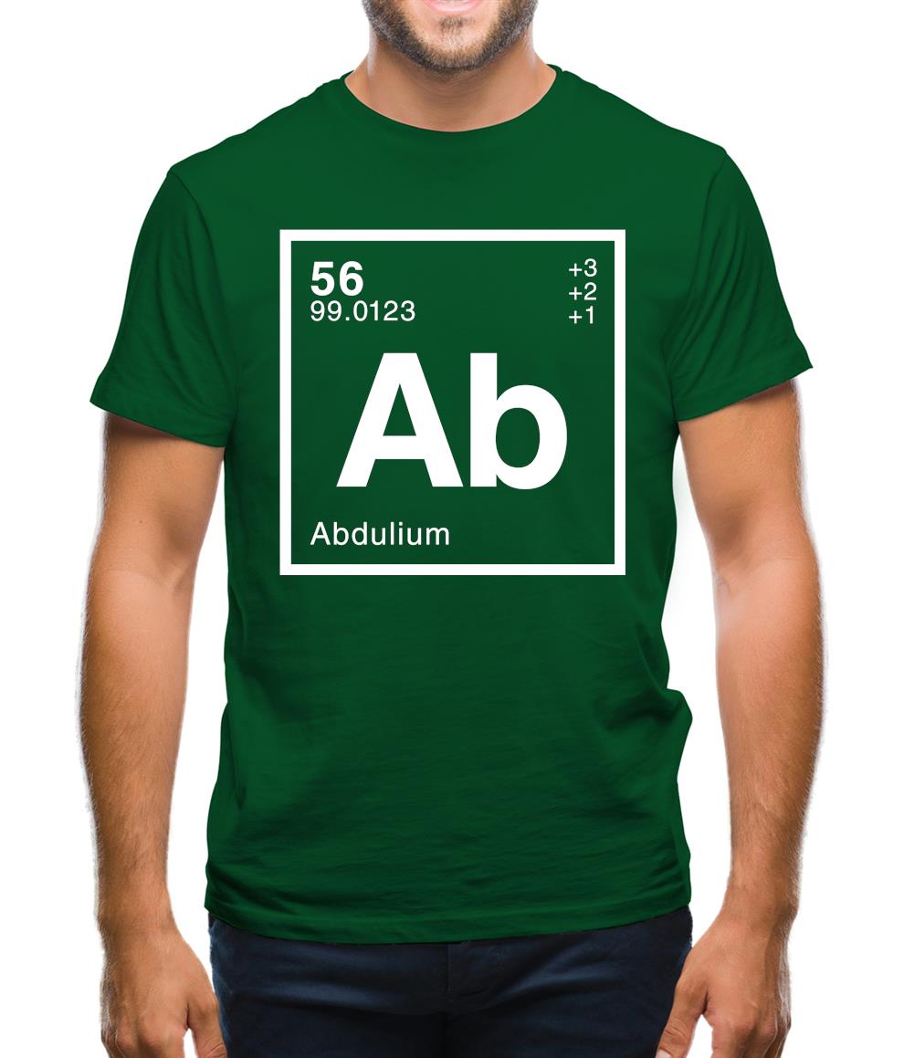 Abdul - Periodic Element Mens T-Shirt