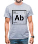 Abi - Periodic Element Mens T-Shirt