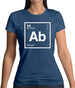 Abi - Periodic Element Womens T-Shirt