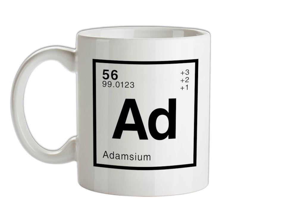 Element Name ADAMS Ceramic Mug