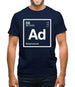 Adams - Periodic Element Mens T-Shirt