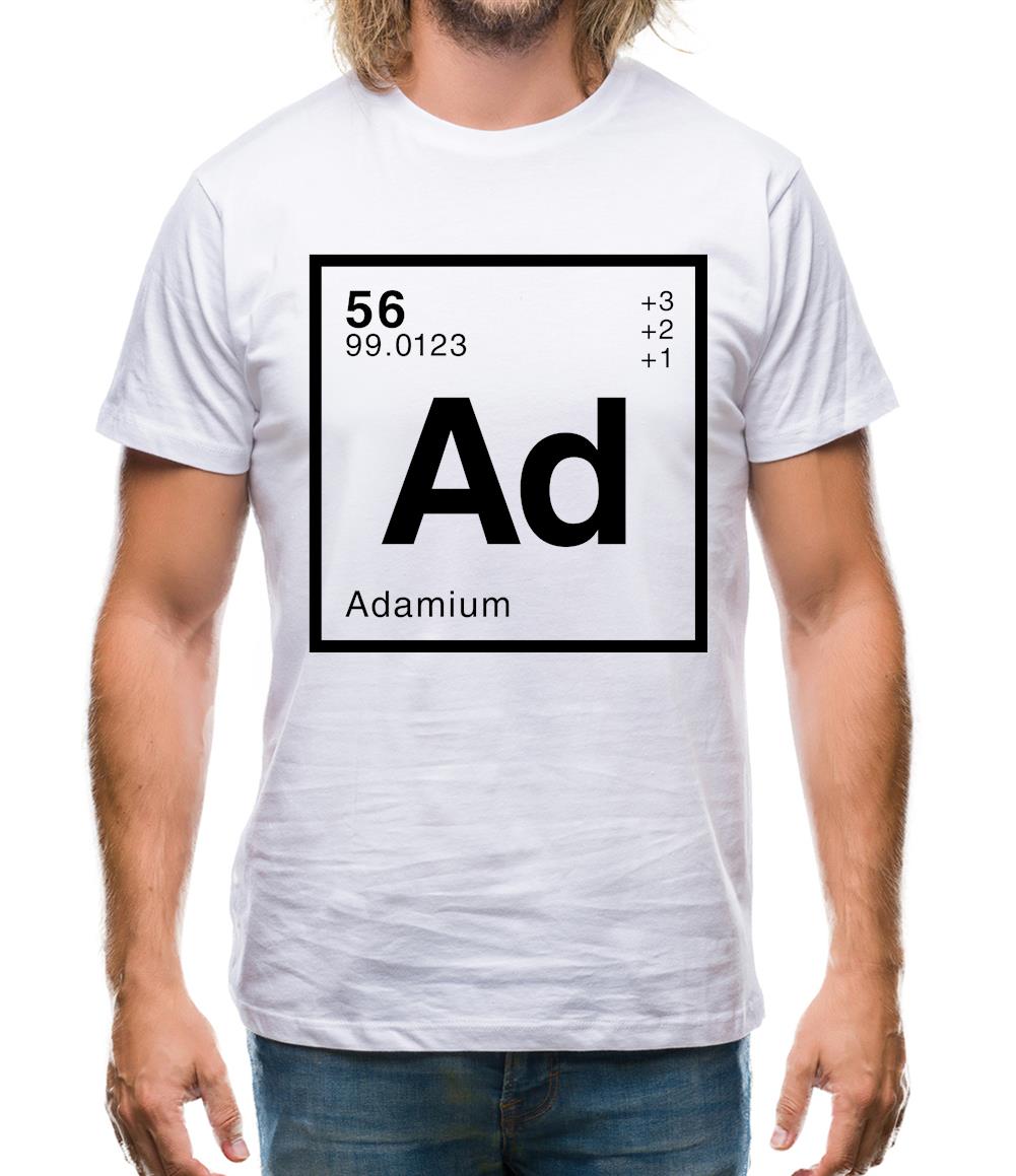 Adam - Periodic Element Mens T-Shirt