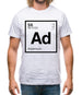 Adam - Periodic Element Mens T-Shirt