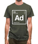 Adam - Periodic Element Mens T-Shirt