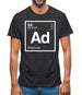 Adam - Periodic Element Mens T-Shirt