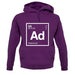 Adam - Periodic Element unisex hoodie