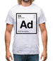 Adriana - Periodic Element Mens T-Shirt