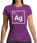 Agnes - Periodic Element Womens T-Shirt