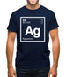 Agnes - Periodic Element Mens T-Shirt