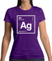 Agnes - Periodic Element Womens T-Shirt