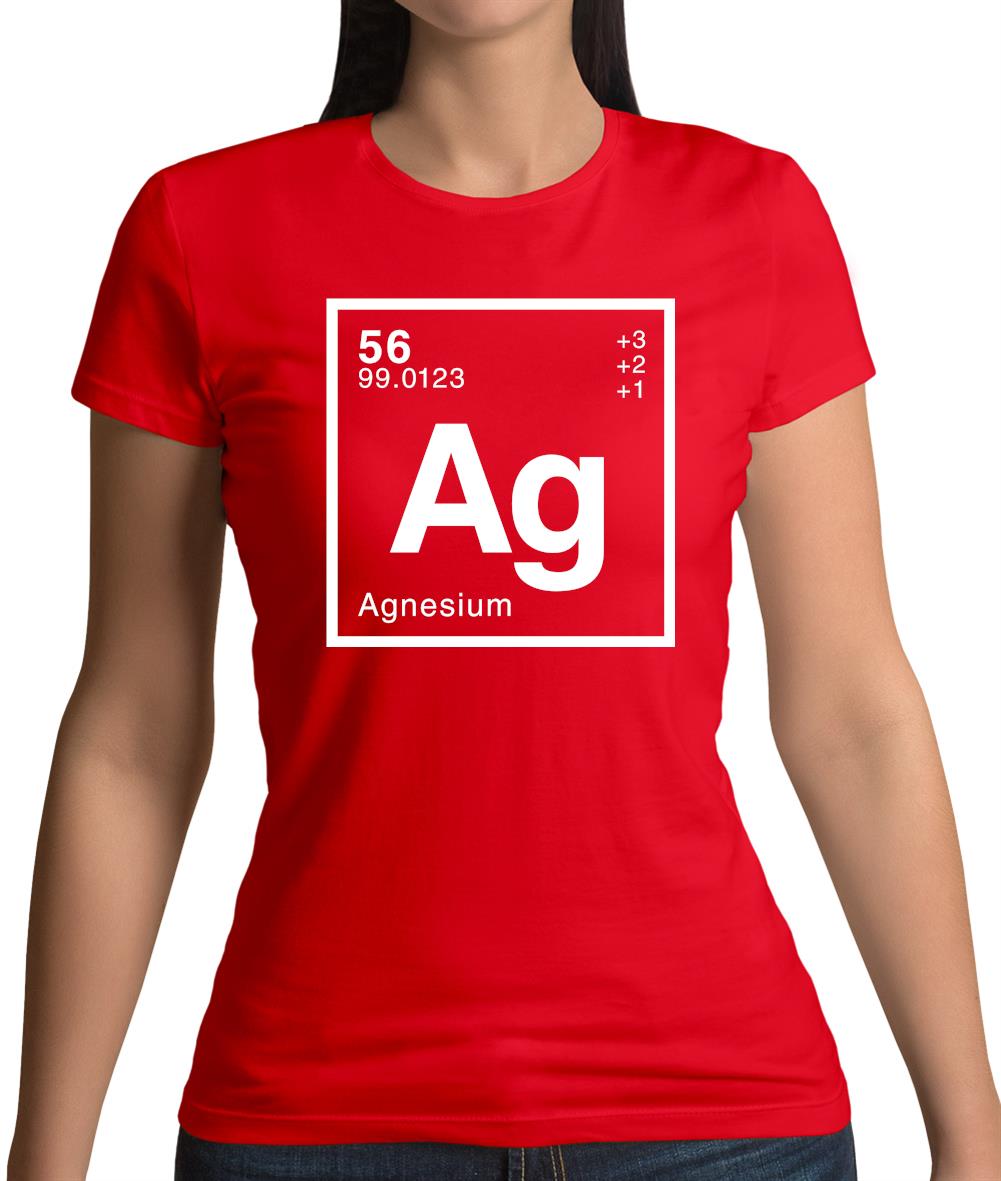 Agnes - Periodic Element Womens T-Shirt