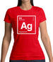 Agnes - Periodic Element Womens T-Shirt