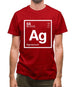 Agnes - Periodic Element Mens T-Shirt