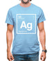 Agnes - Periodic Element Mens T-Shirt