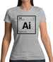 Aiden - Periodic Element Womens T-Shirt