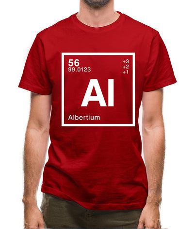 Albert - Periodic Element Mens T-Shirt