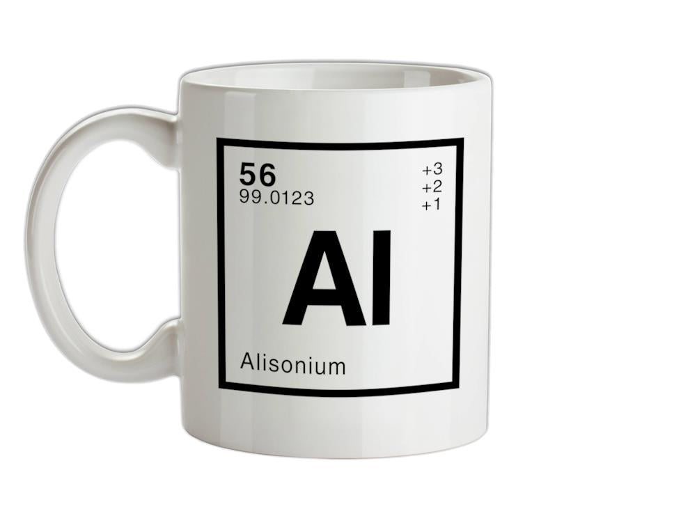Element Name ALISON Ceramic Mug