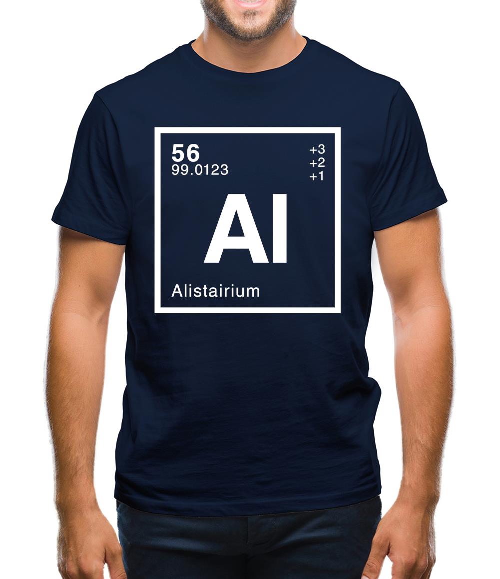 Alistair - Periodic Element Mens T-Shirt