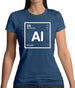 Ali - Periodic Element Womens T-Shirt