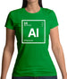 Allen - Periodic Element Womens T-Shirt