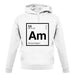 Amanda - Periodic Element unisex hoodie