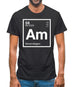 Amanda - Periodic Element Mens T-Shirt