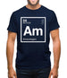 Amanda - Periodic Element Mens T-Shirt