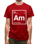 Amanda - Periodic Element Mens T-Shirt