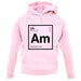 Amber - Periodic Element unisex hoodie