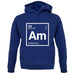 Amber - Periodic Element unisex hoodie