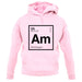 Amelia - Periodic Element unisex hoodie