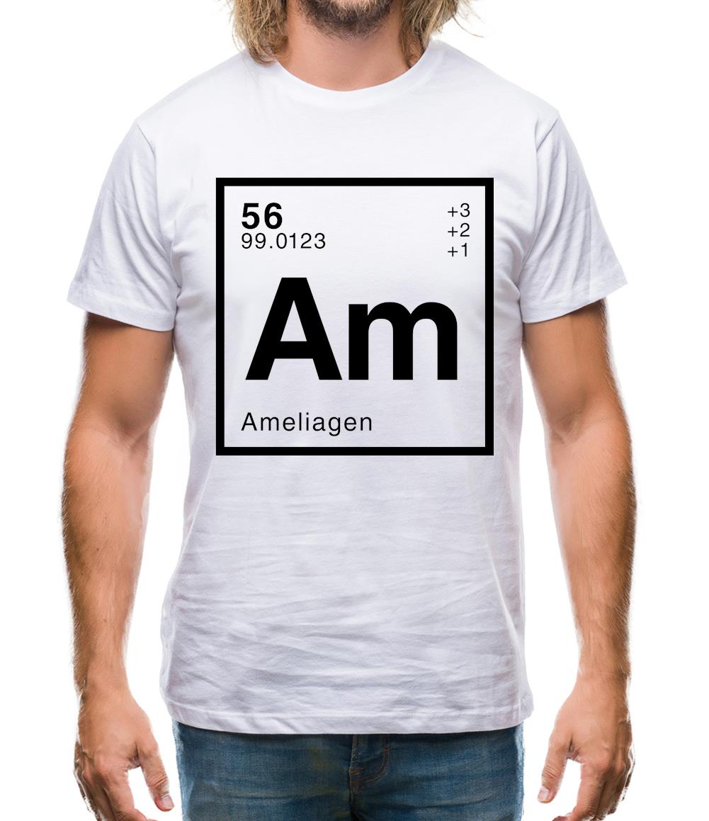 Amelia - Periodic Element Mens T-Shirt