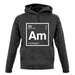 Amelia - Periodic Element unisex hoodie